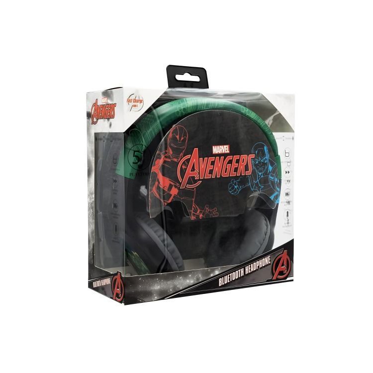 Audífono Bluetooth Hulk New-3