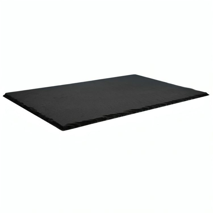 PLATO RECTANGULAR PIEDRA PIZARRA 30 CM WAYU-0