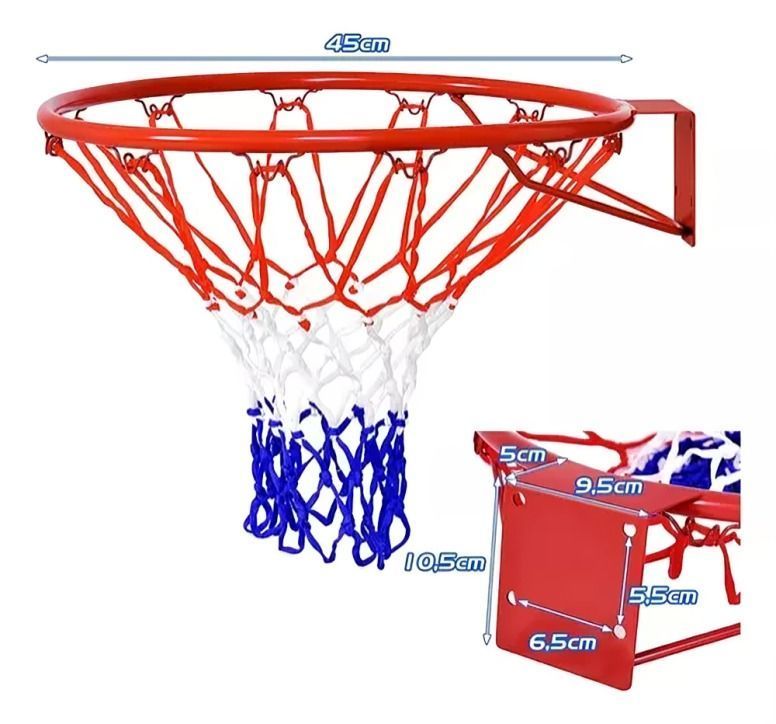 Aro Basquetbol Profesional 45cm Malla Para Aro De Basketball-2