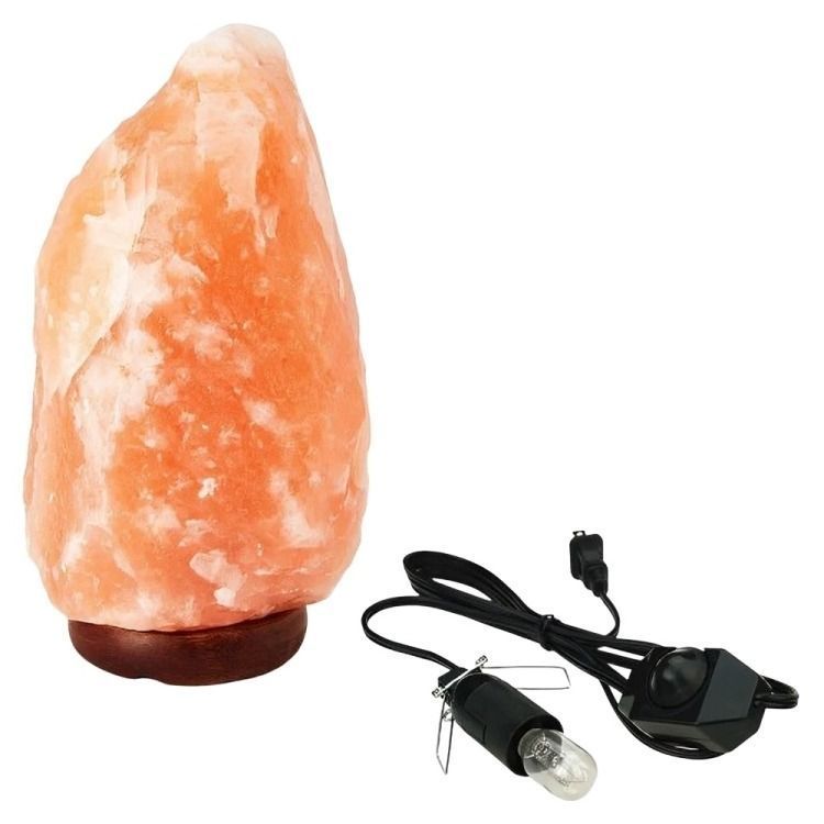 Lampara De Sal Del Himalaya Piedra De 2 A 3 Kg-0