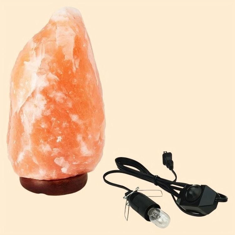 Lampara De Sal Del Himalaya Piedra De 2 A 3 Kg-1