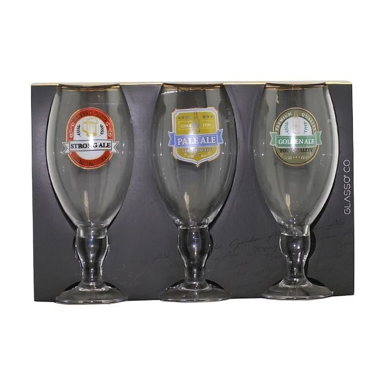 SET 3 COPON CERVECERO GLASSO