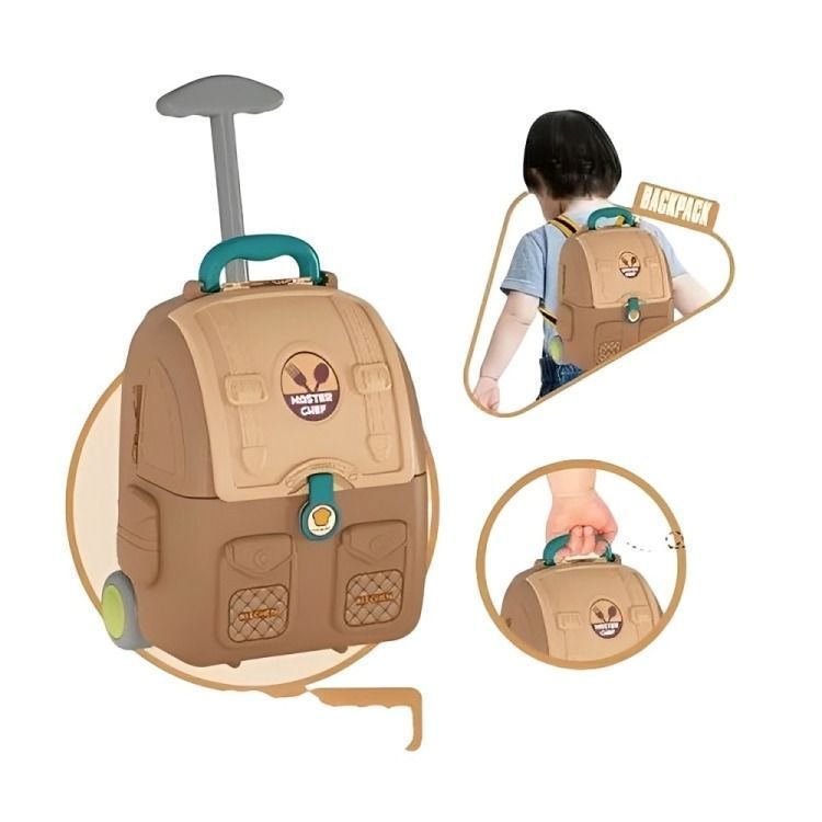 Mochila Nueva 4 En 1 Set Cocina 38cm-1