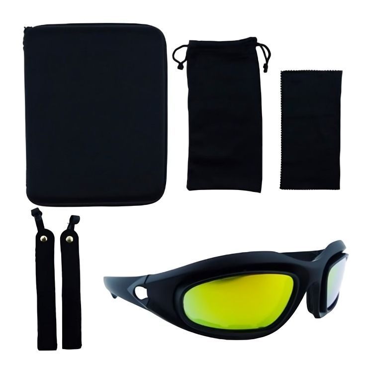 LENTES DEPORTIVOS MOD RS22 LENTE INTERCAMBIABLES CON ESTUCHE -0
