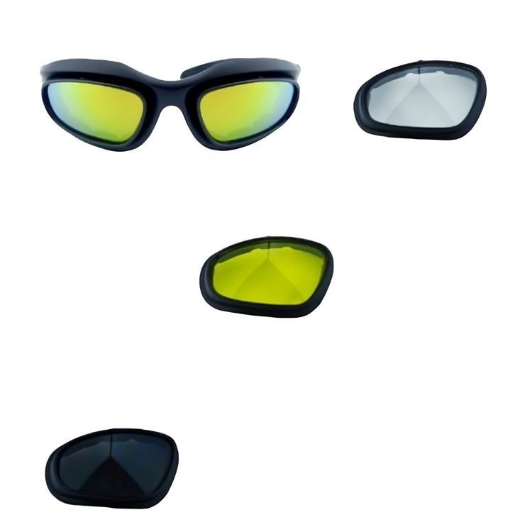 LENTES DEPORTIVOS MOD RS22 LENTE INTERCAMBIABLES CON ESTUCHE -1