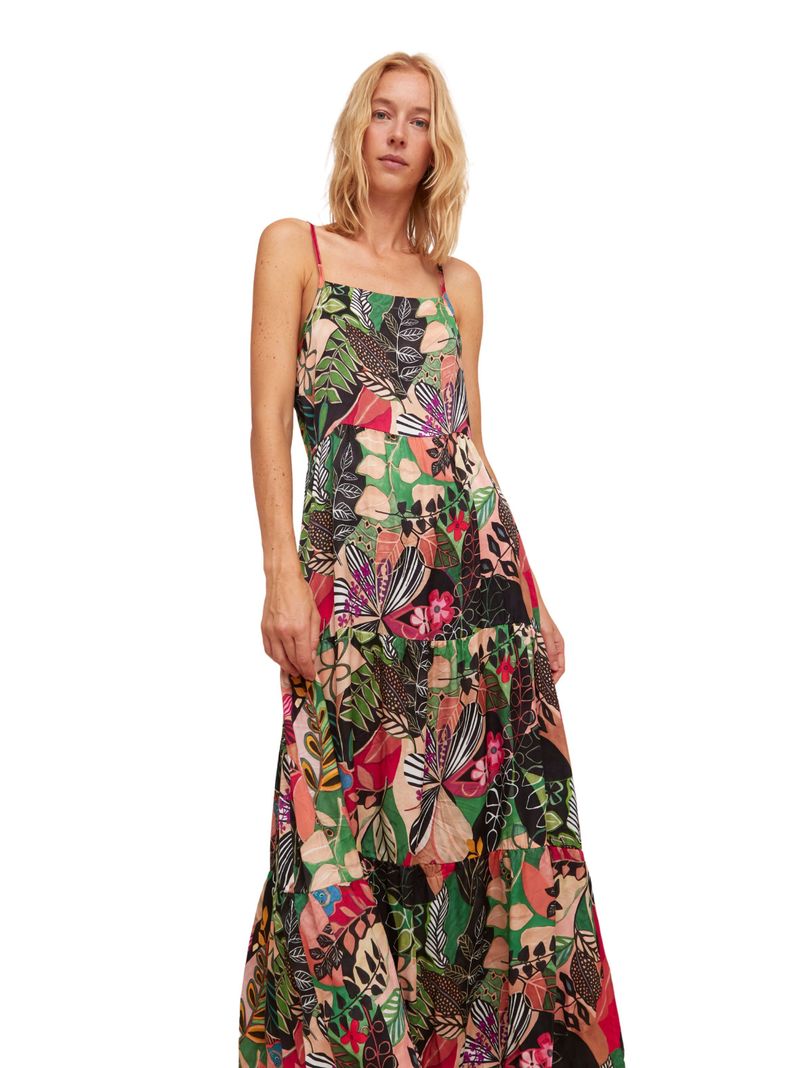Vestido Aldo Martins Negro Iris-0