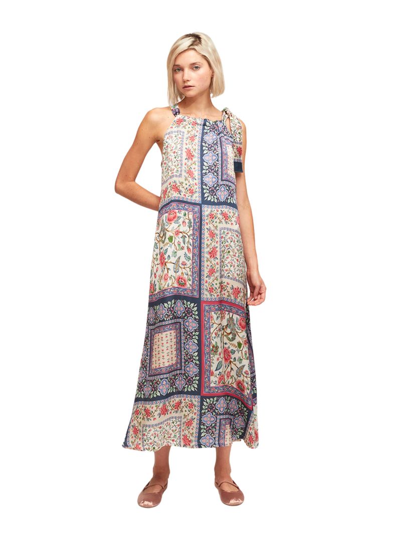 Vestido Aldo Martins Verde Grace-0