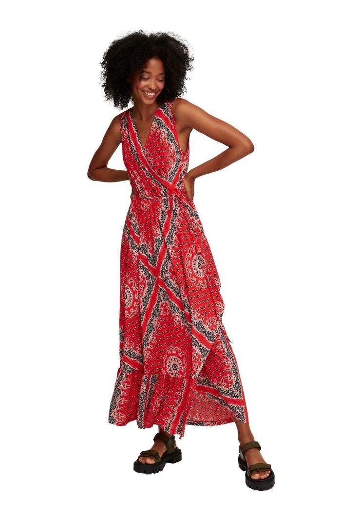 Vestido Sharon Rojo Aldo Martins-0