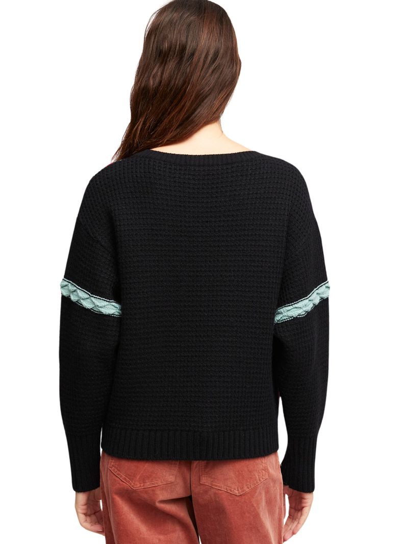 Sweater Aldo Martins Negro Carcasona-1