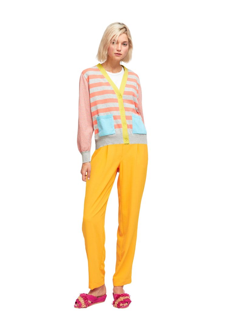 Cardigan Aldo Martins Coral Lama-0