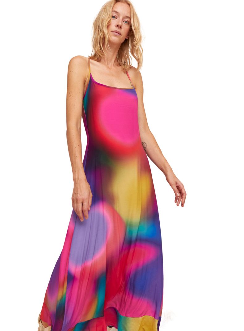 Vestido Aldo Martins Fucsia Sira-1