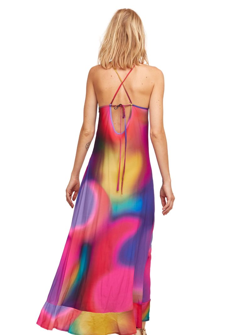 Vestido Aldo Martins Fucsia Sira-2