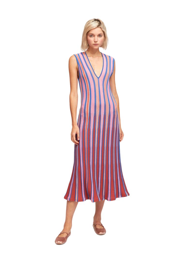 Vestido Aldo Martins Azul Oden-0