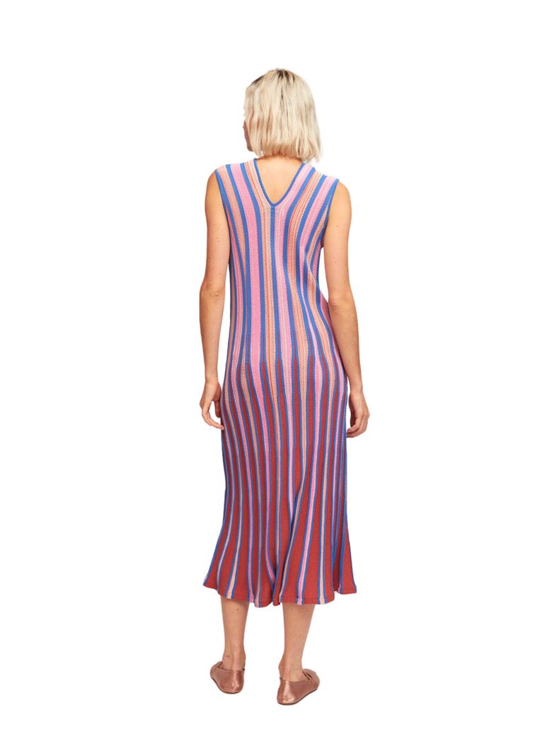 Vestido Aldo Martins Azul Oden-2