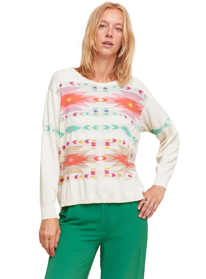 Sweater Selas Vainilla Aldo Martins-0