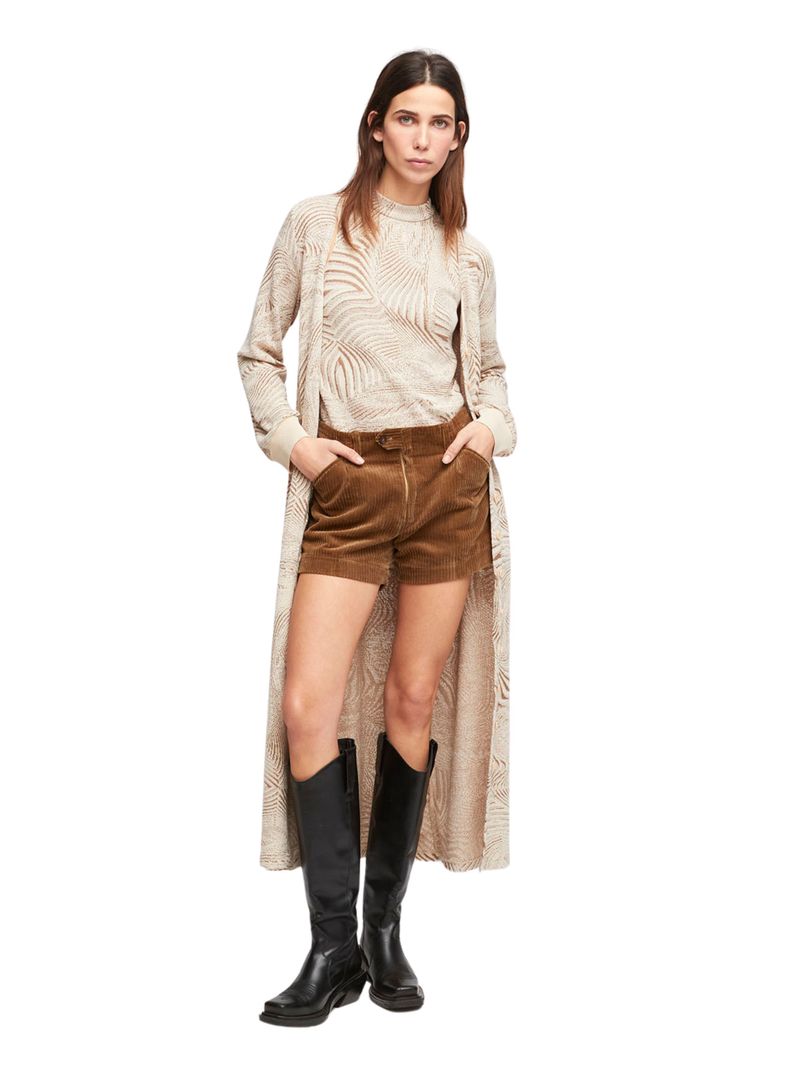 Vestido Aldo Martins Beige Dax-2