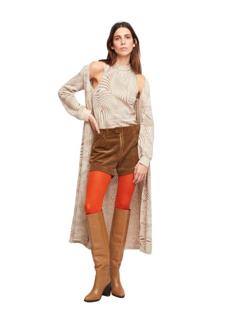 Vestido Aldo Martins Beige Dax-3