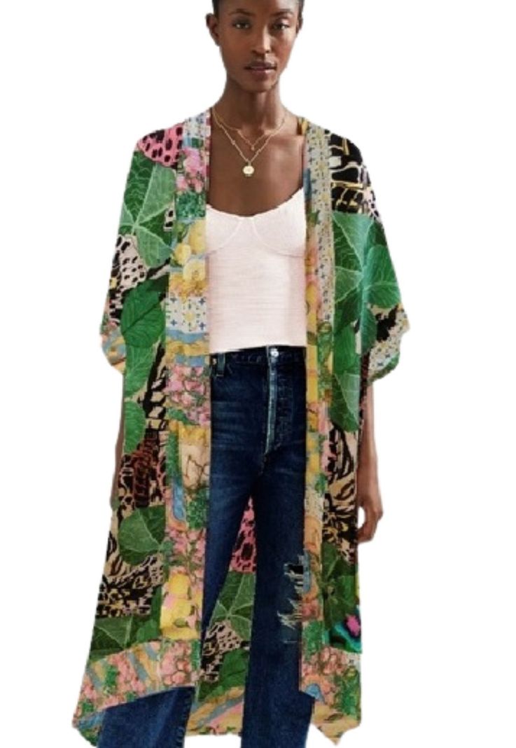 Kimono Yola Verde Aldo Martins-1