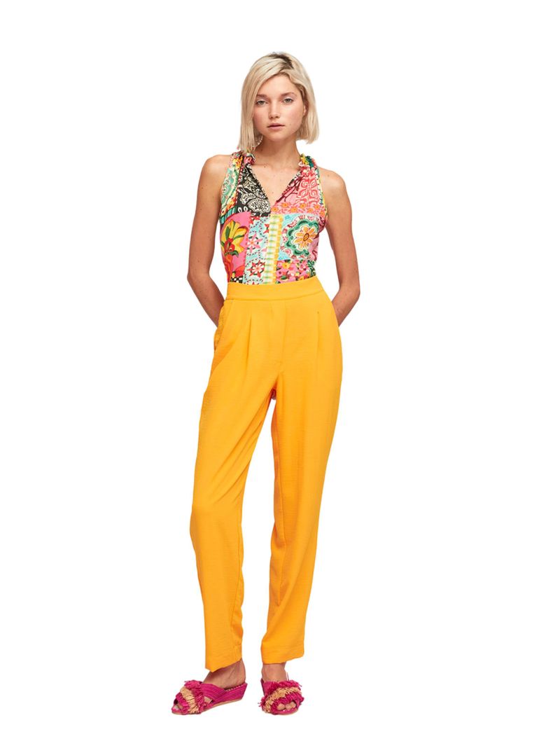 Blusa sin mangas Aldo Martins Rosa Lay-0