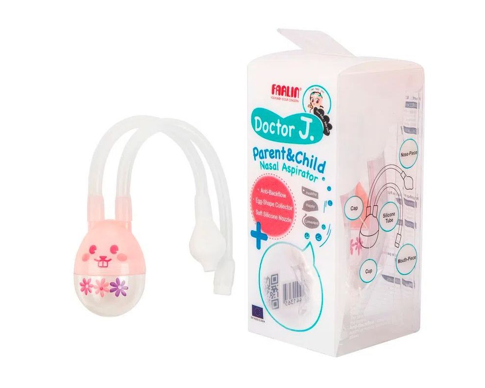 Aspirador Nasal Manual Celeste-2