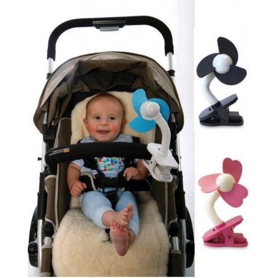 Ventilador Portátil Clip Bebé Para Coches Y Más-2