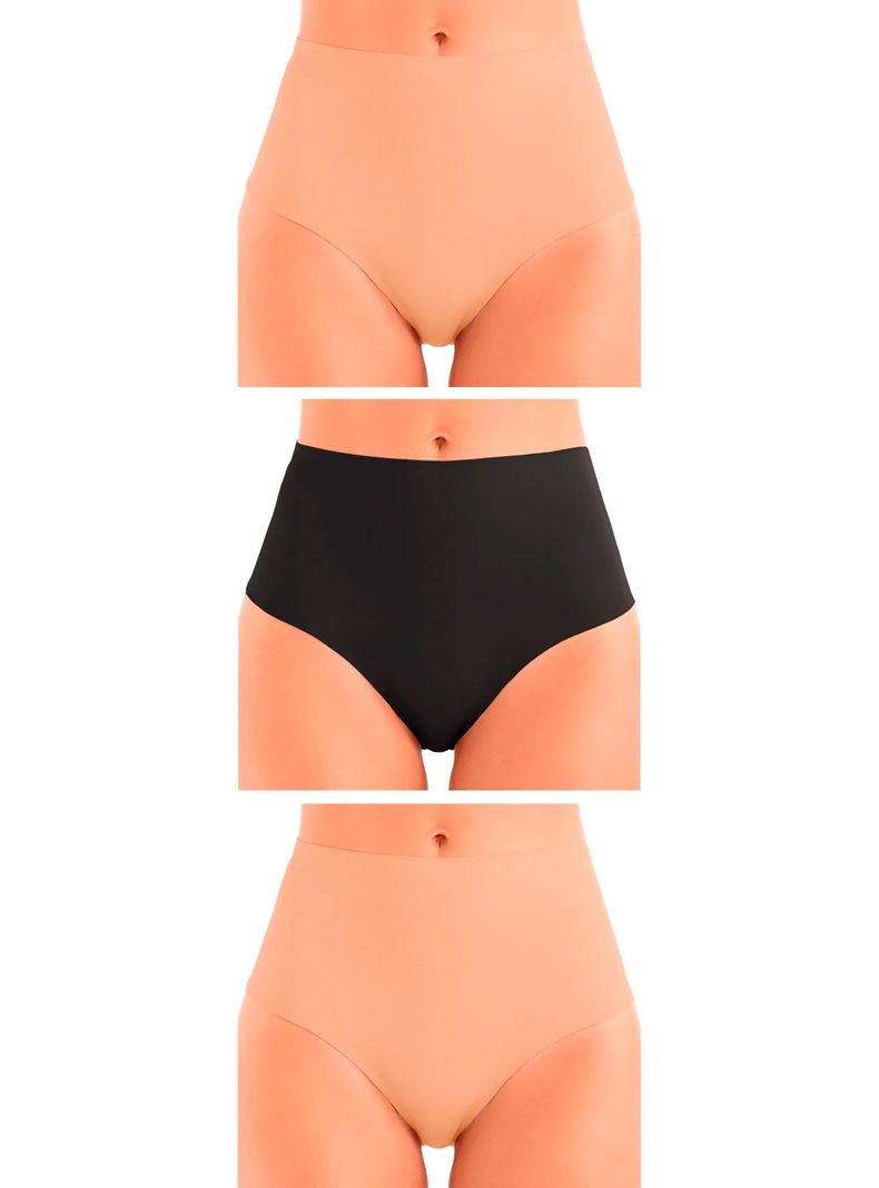 Pack X3 Colaless Faja Invisible-0