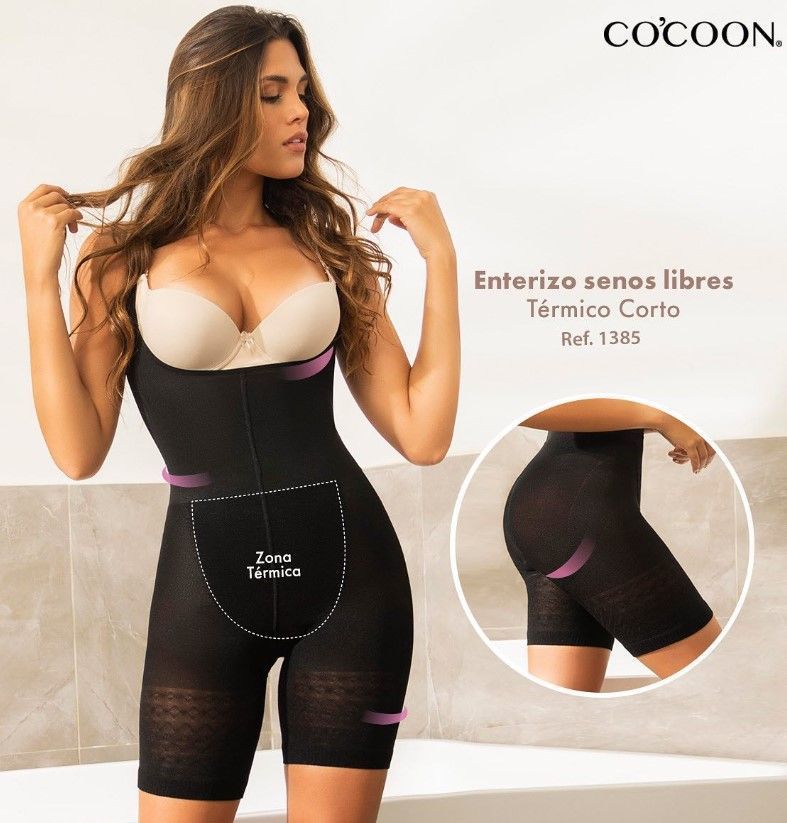 Body Tipo Short Colombiano Reductor Levantacola-2
