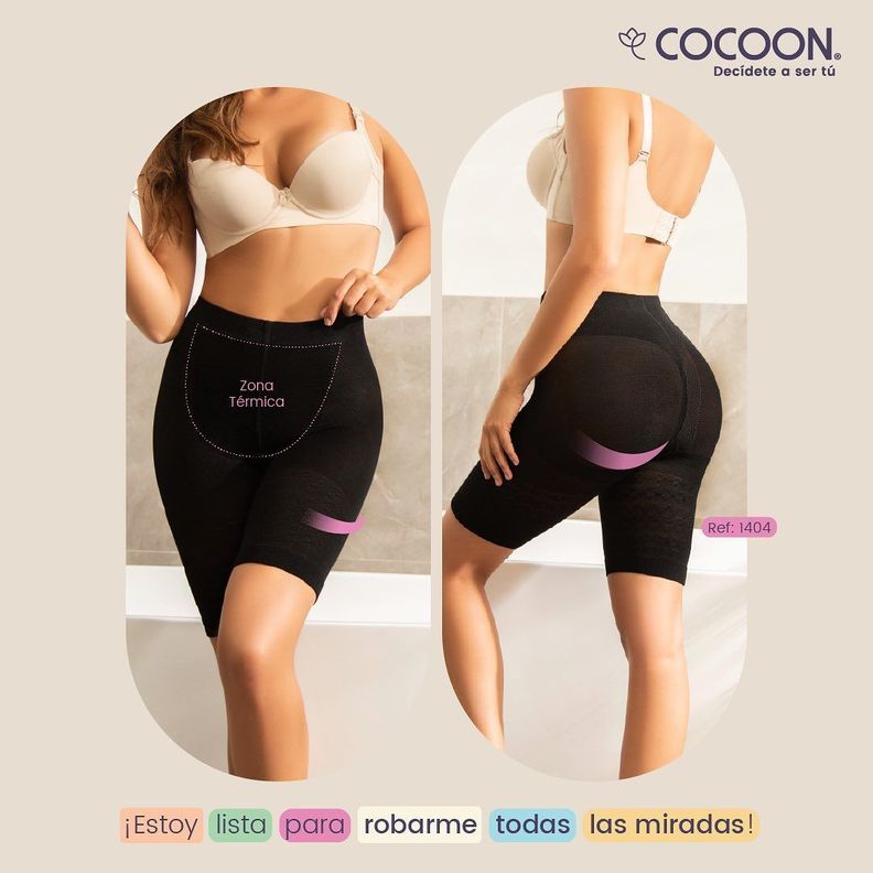 Calzón faja colombiano con látex en el abdomen levantacola-2