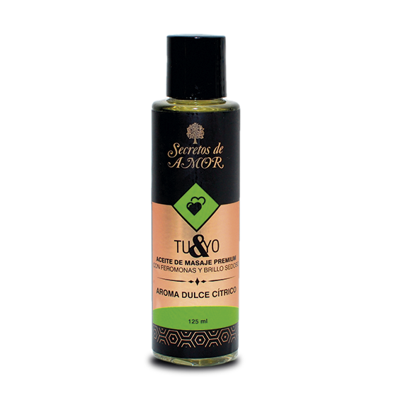Aceite de masaje Tu & Yo Dulce Cítrico-1