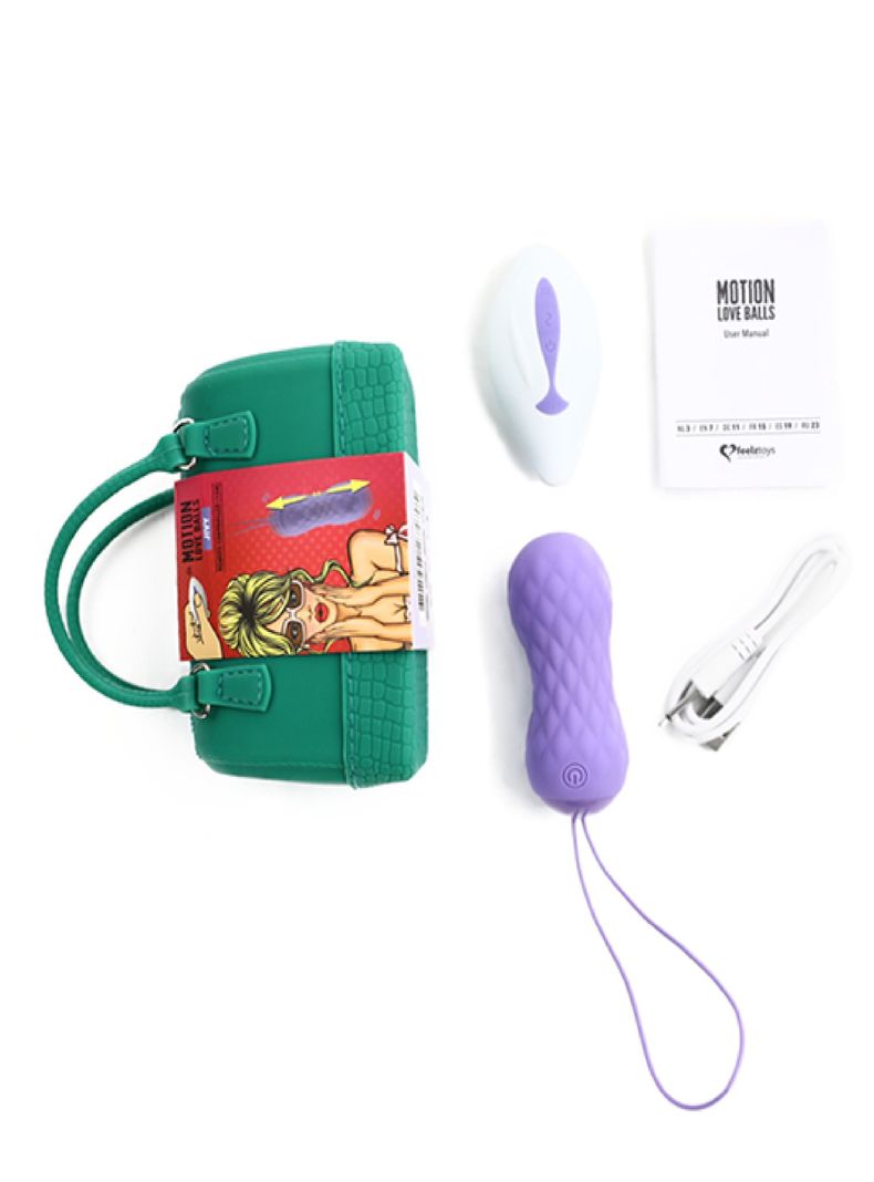 Bolita Vibradora Motion Love Balls FOXY c / Control Remoto-0