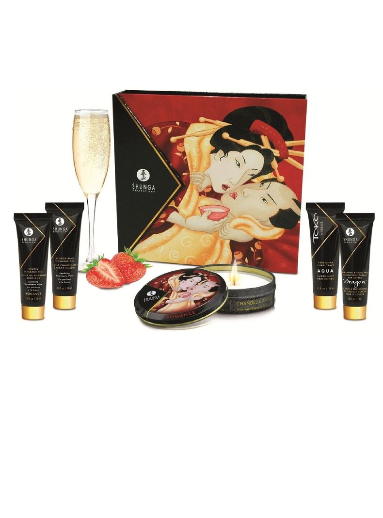 Kit Secretos de la Geisha Frutilla Shunga-0