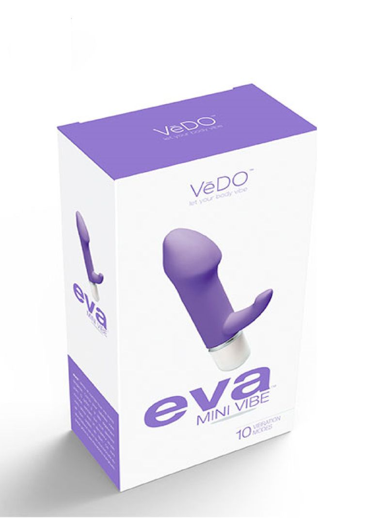 Vibrador Silicona -Mini Eva Lila-1