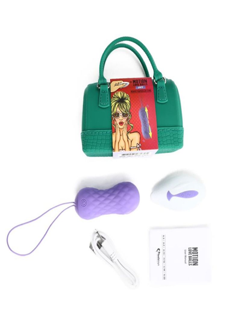 Bolita Vibradora Motion Love Balls  JIVY c/ control remoto-0