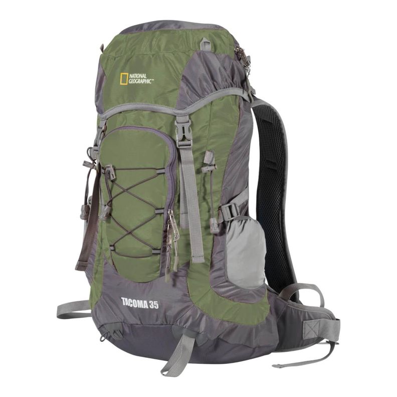 Mochila Camping Tacoma 35 Litros Verde National Geographic-0