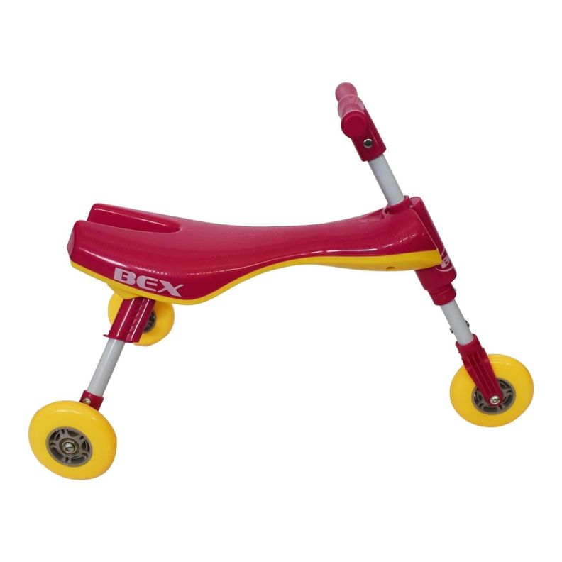 Triciclo Aprendizaje Plegable Sin Pedales Rosado Bex-3