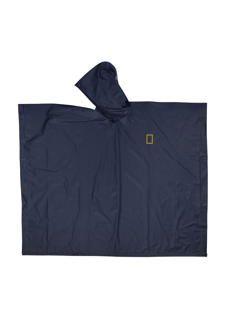 Poncho Impermeable Azul National Geographic-1