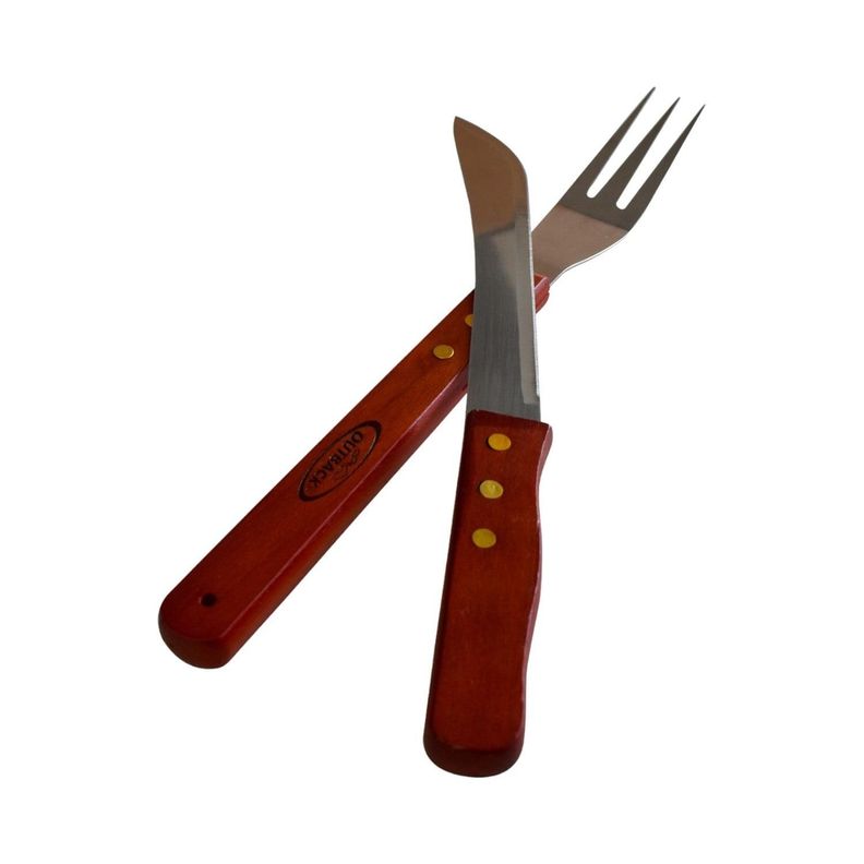 Set De Cubiertos Para Asado Outback 2 Piezas-1