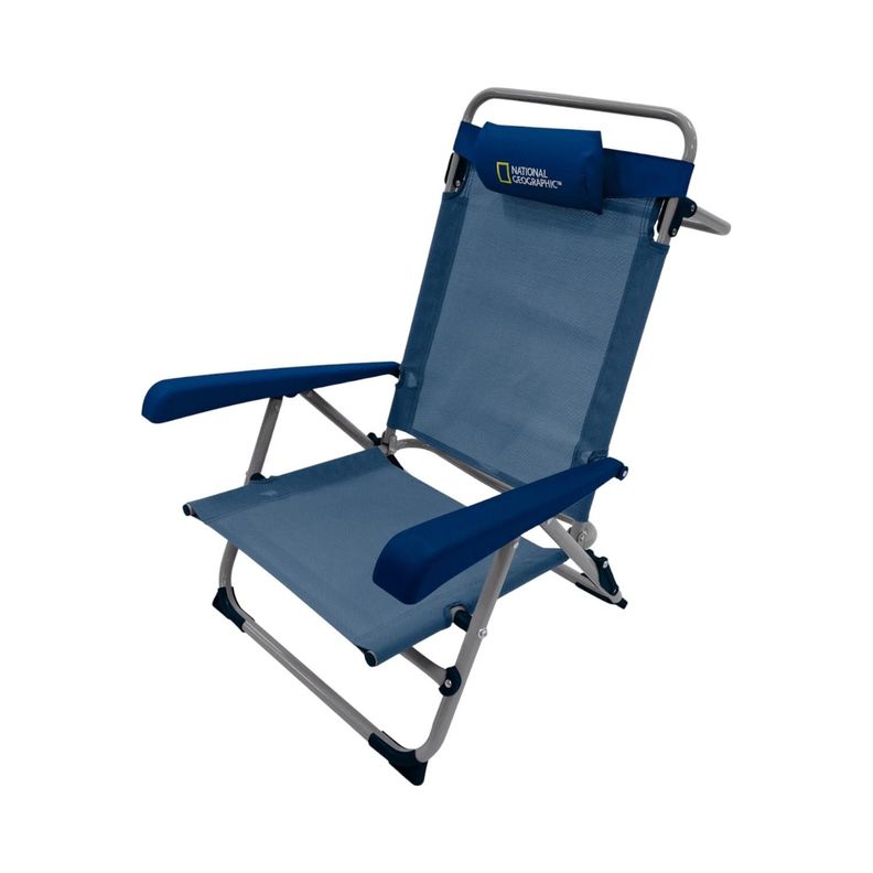 Silla Plegable Playa Almohada Vermont Azul National Geographic-0