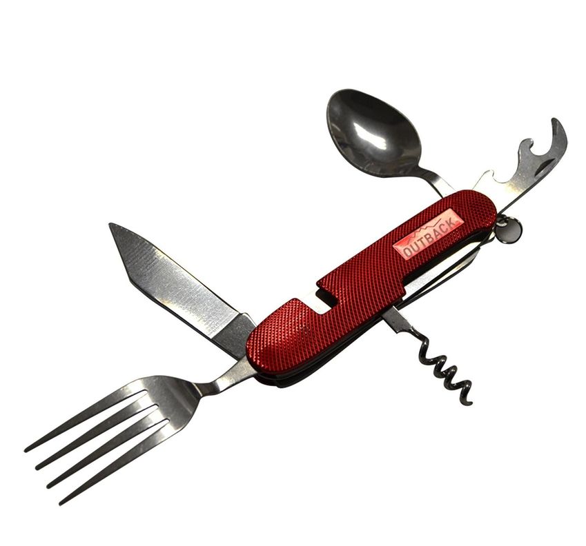 Set De Cubiertos Plegables Outback 6 En 1