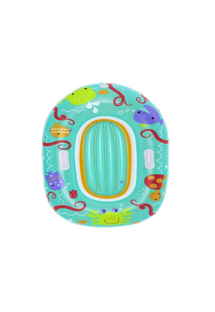 Bote Inflable Junior Con Manilla Crustáceos 3-6 Años Bestway-1