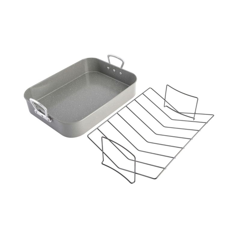 Fuente c/ Mango-Rejilla para Asar Acero Carbono Gibson Home-2