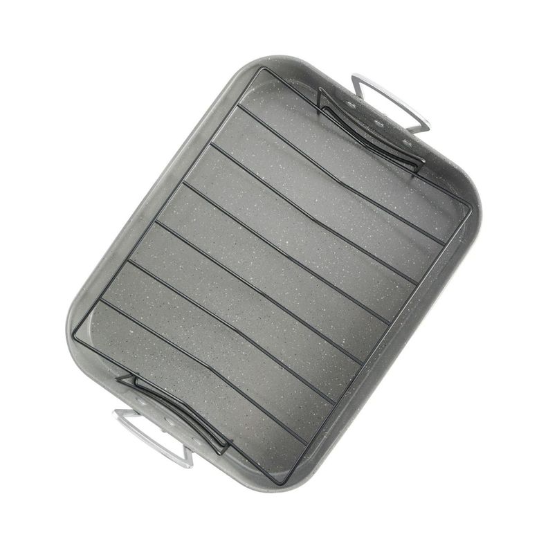 Fuente c/ Mango-Rejilla para Asar Acero Carbono Gibson Home-6