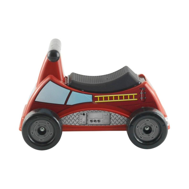 Correpasillo Andador Cuadrimoto Bombero 48x27x31 Cms-1