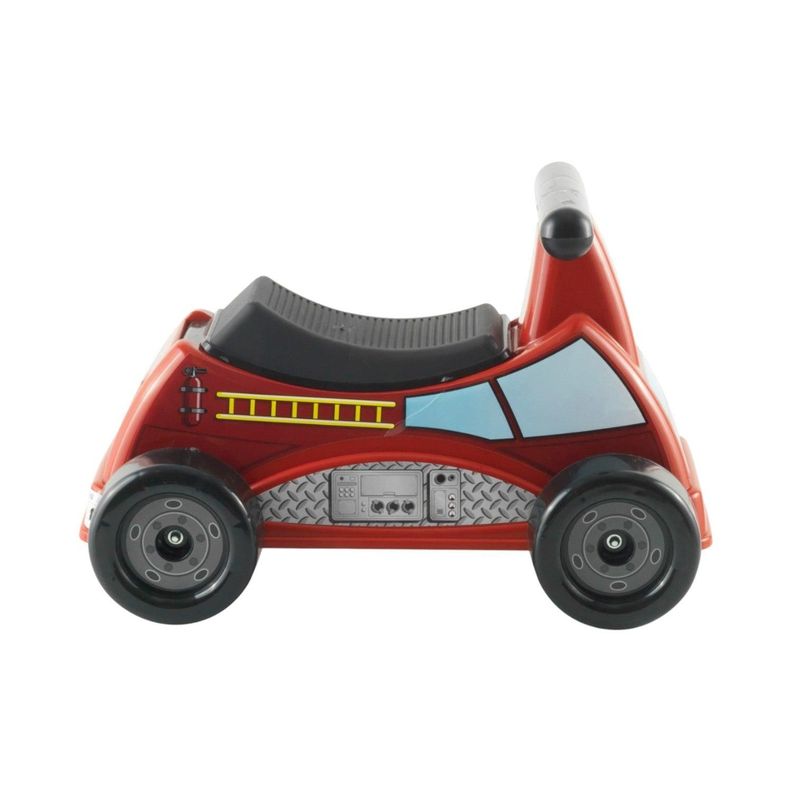 Correpasillo Andador Cuadrimoto Bombero 48x27x31 Cms-2