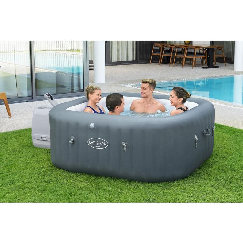Hot Tub Jacuzzi Inflable Hawaii Hidromasaje 6 Pers Bestway-2