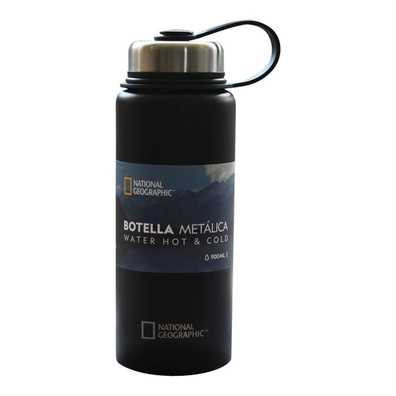 Botella Agua Termica Acero Inox. 900ML National Geographic-0