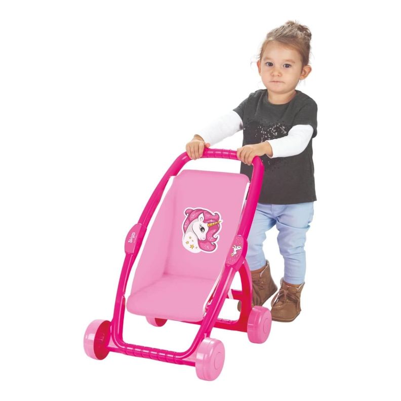 Caminador Coche Plastico Para Muñecas 42X34X50 Cms Dolu-1