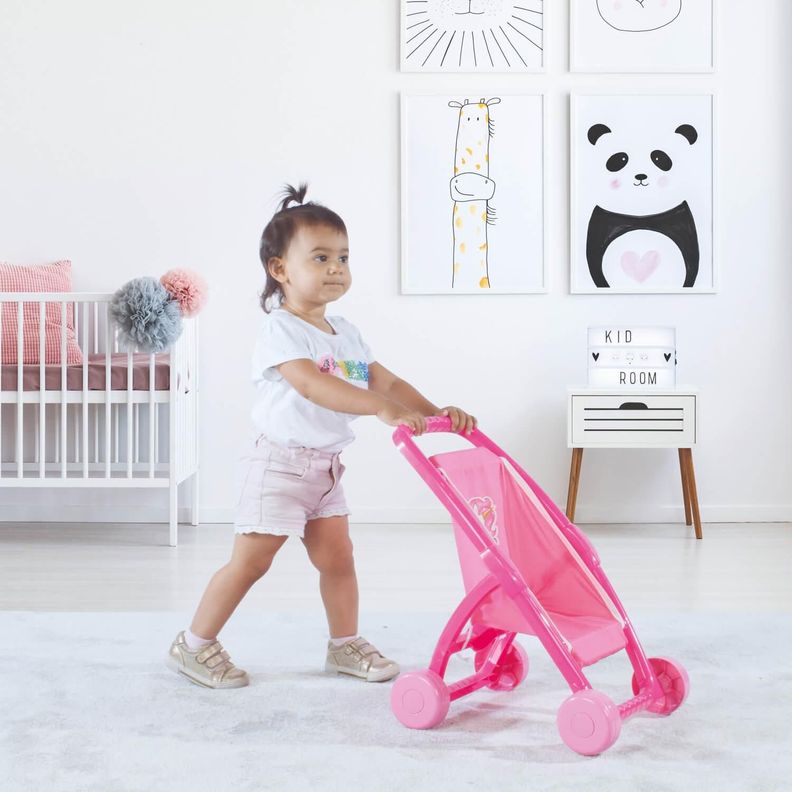 Caminador Coche Plastico Para Muñecas 42X34X50 Cms Dolu-3