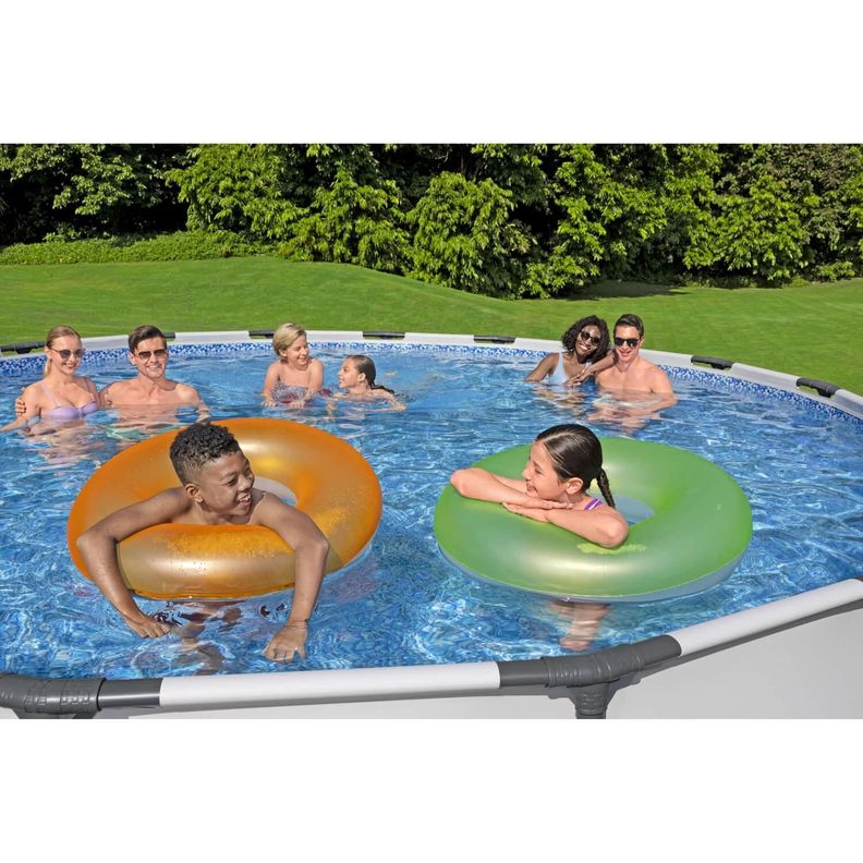 Piscina Bestway Redonda Steel ProMax Filtro+Acces 5,49X1.22M-9