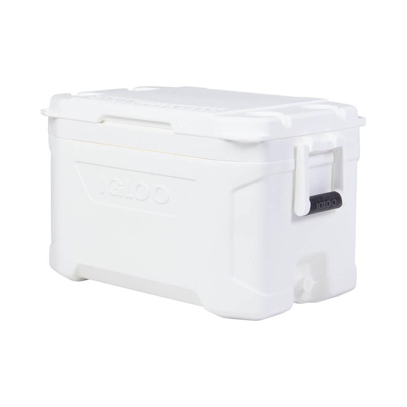 Cooler Nevera Hielera Marine Profile Blanco 47 Litros Igloo-0